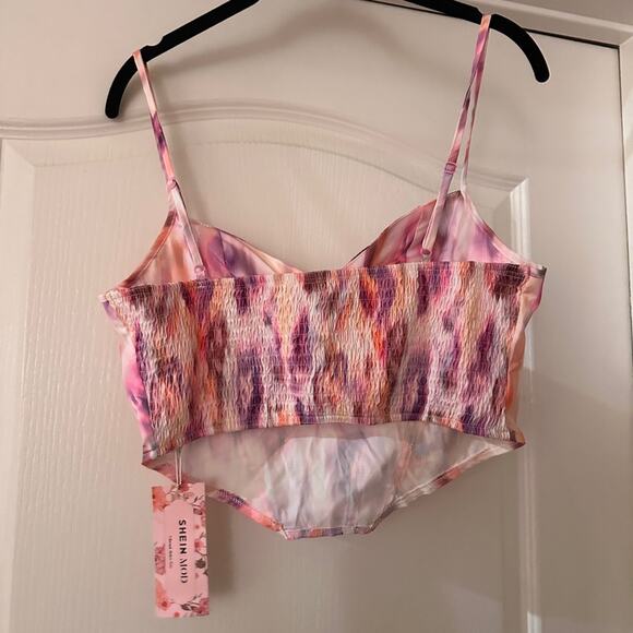 NWT SHEIN corset retro inspired top size large - Picture 2 of 4